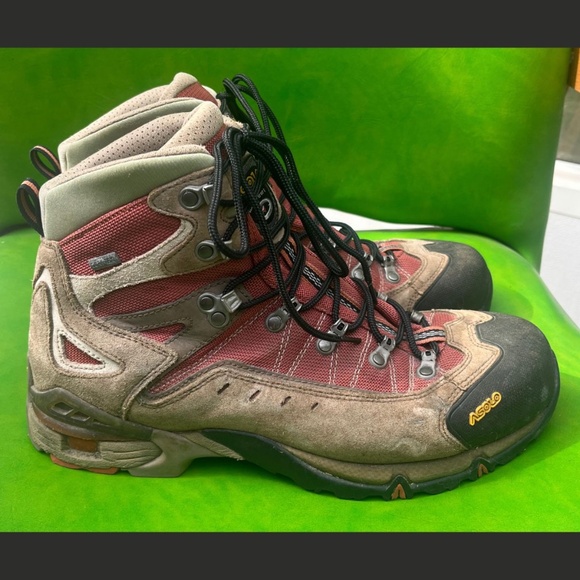 Asolo Fugitive GTX Men’s Size US 10.5 Hiking Trail Mountaineering Boots - Picture 4 of 12